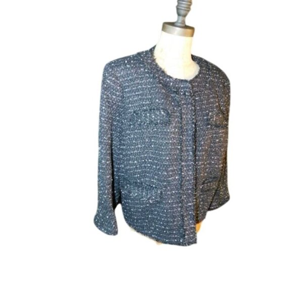 Michael Kors Size 16 Tweedy Lined Career Jacket Blazer - Picture 3 of 3